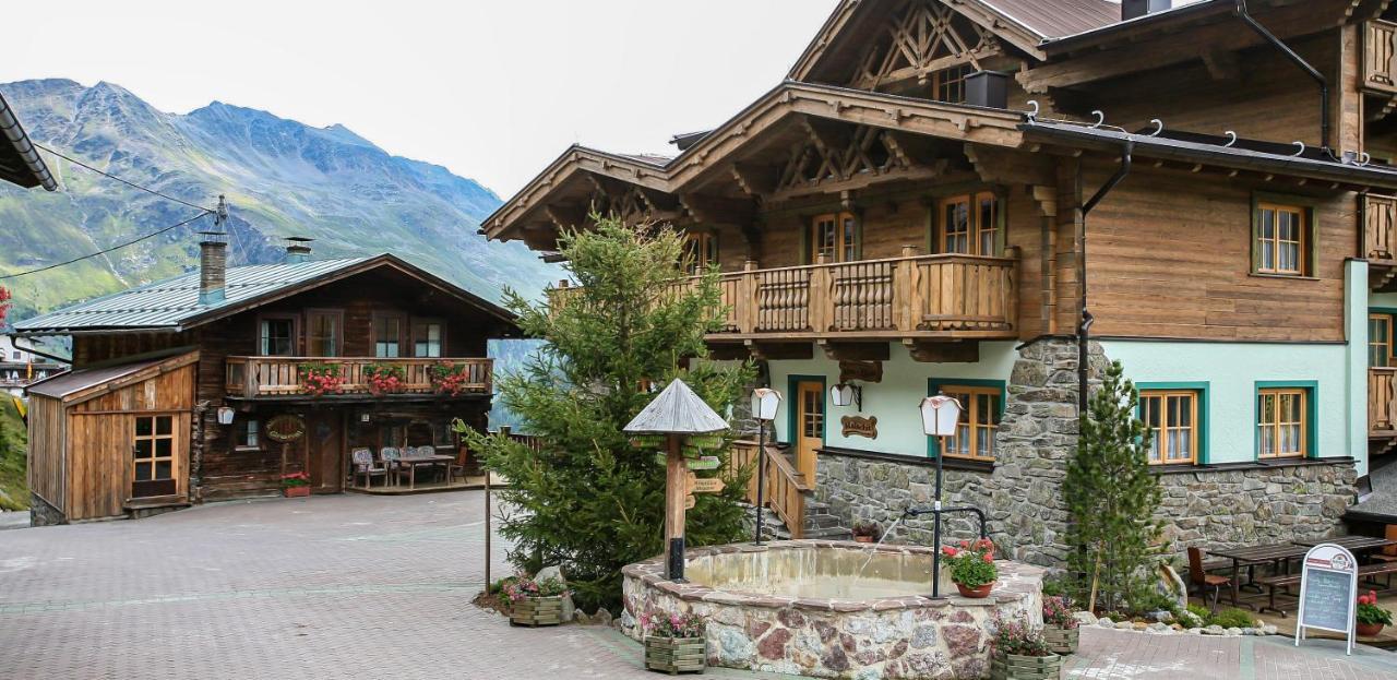Hotel Silbertal - Almhuetten Зёльден Экстерьер фото